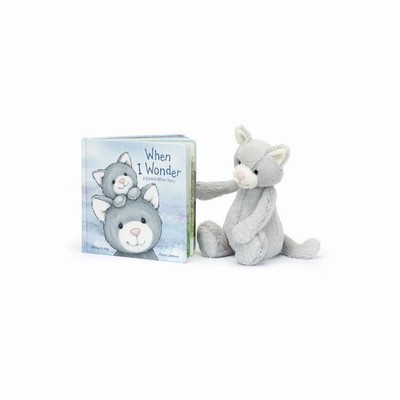 Jellycat When I Wonder and Bashful Grey Poesje Medium | IF7164953